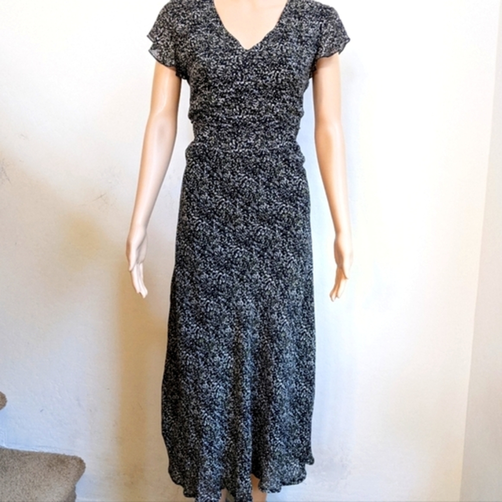 Vintage Maxi Floral Dress